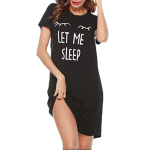 Host Pick! NWT Graphic Sleep Shirt “Let Me Sleep”
